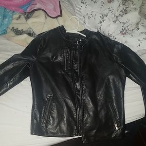 leather jacket